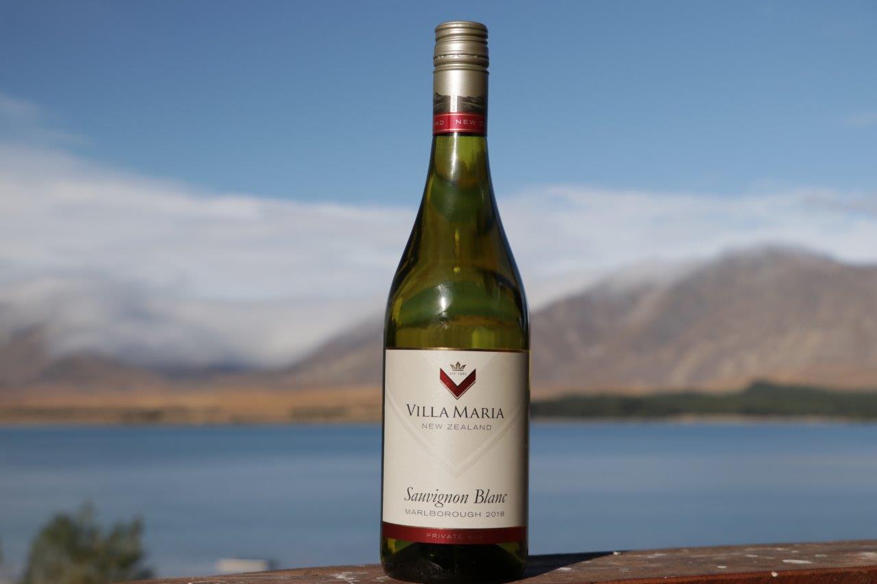 Nowa Zelandia i wino Villa Maria Sauvignon Blanc 2018 | Marlborough