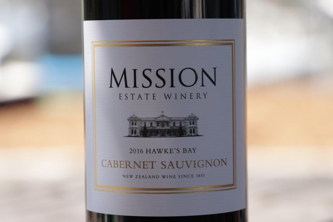 MISSION ESTATE WINERY 2016 HAWKE'S BAY Cabernet Sauvignon