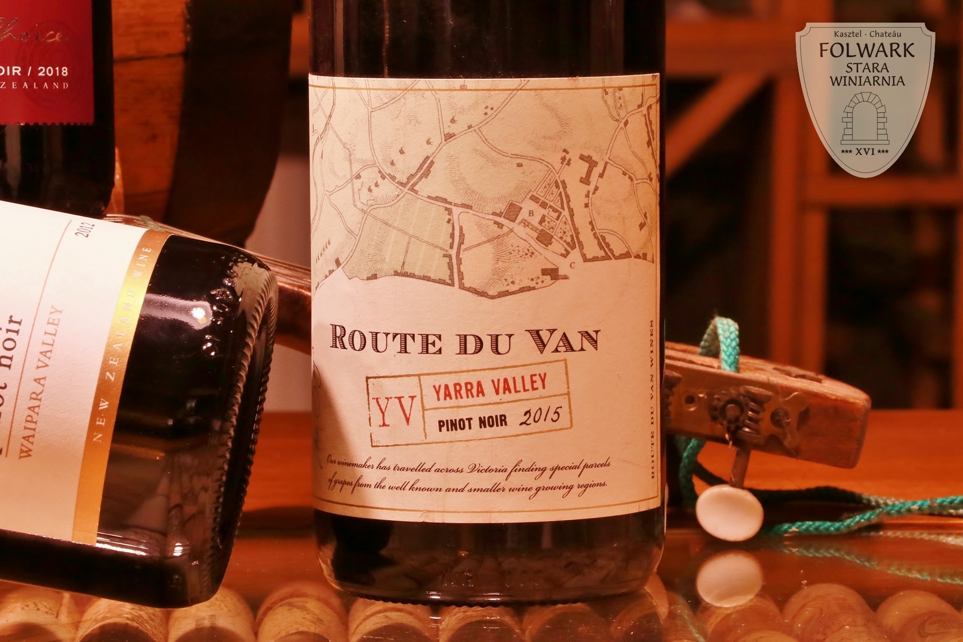 Route du Van Pinot Noir wino na Walentynki