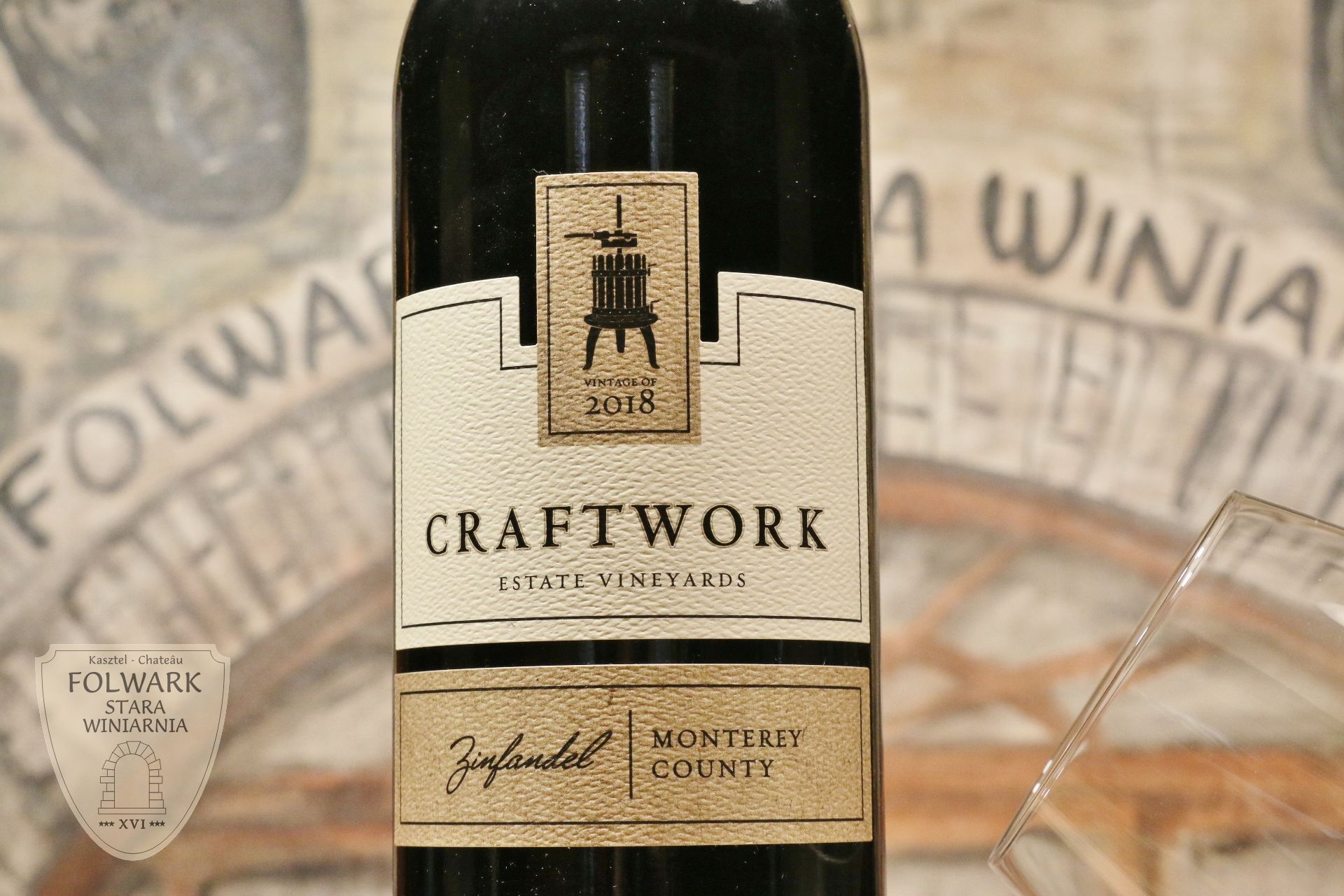 Craftwork Zinfandel Folwark Stara Winiarnia Mszana Dolna