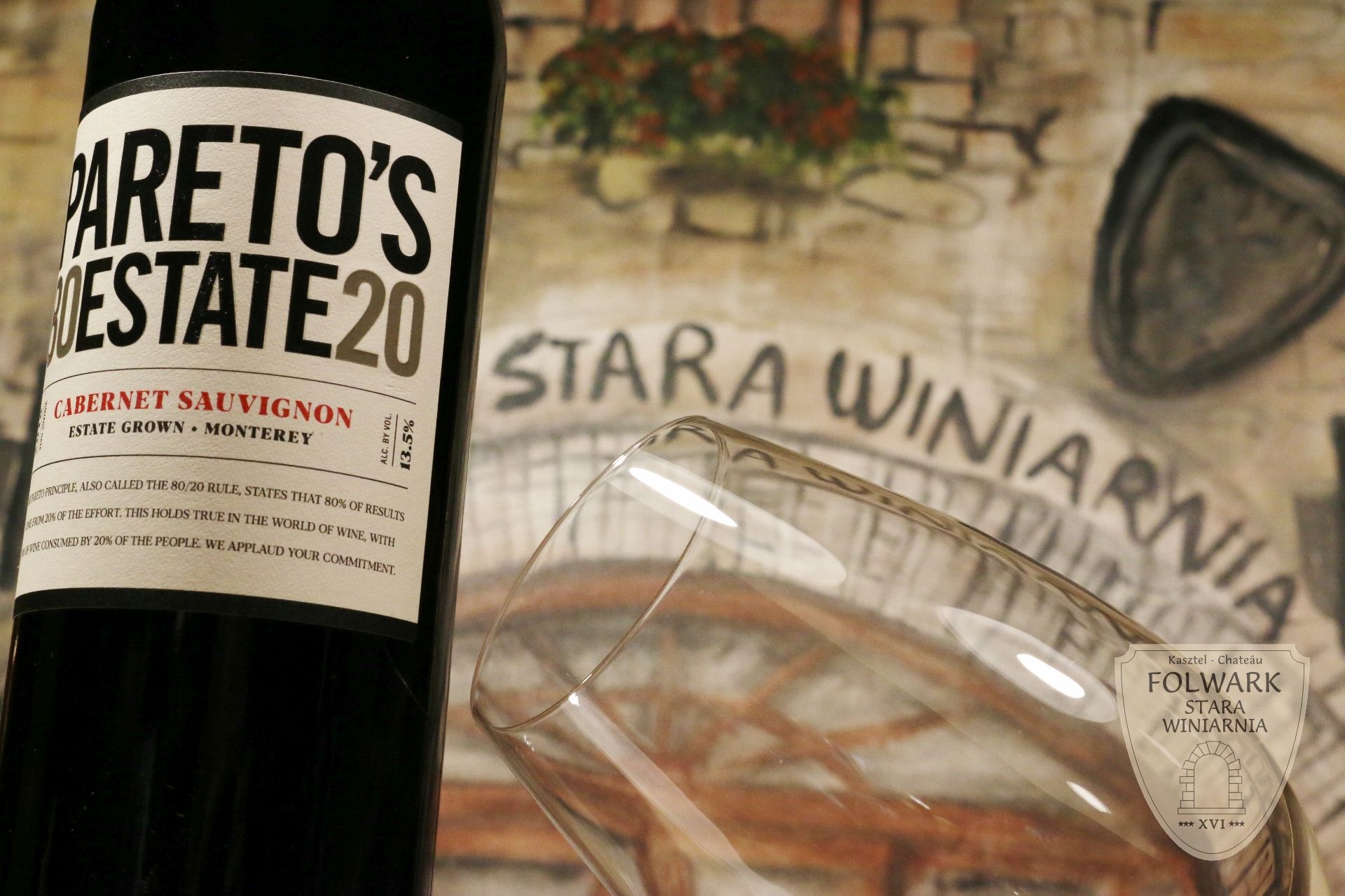 Pareto's Cabernet Sauvignon Folwark Stara Winiarnia Mszana Dolna