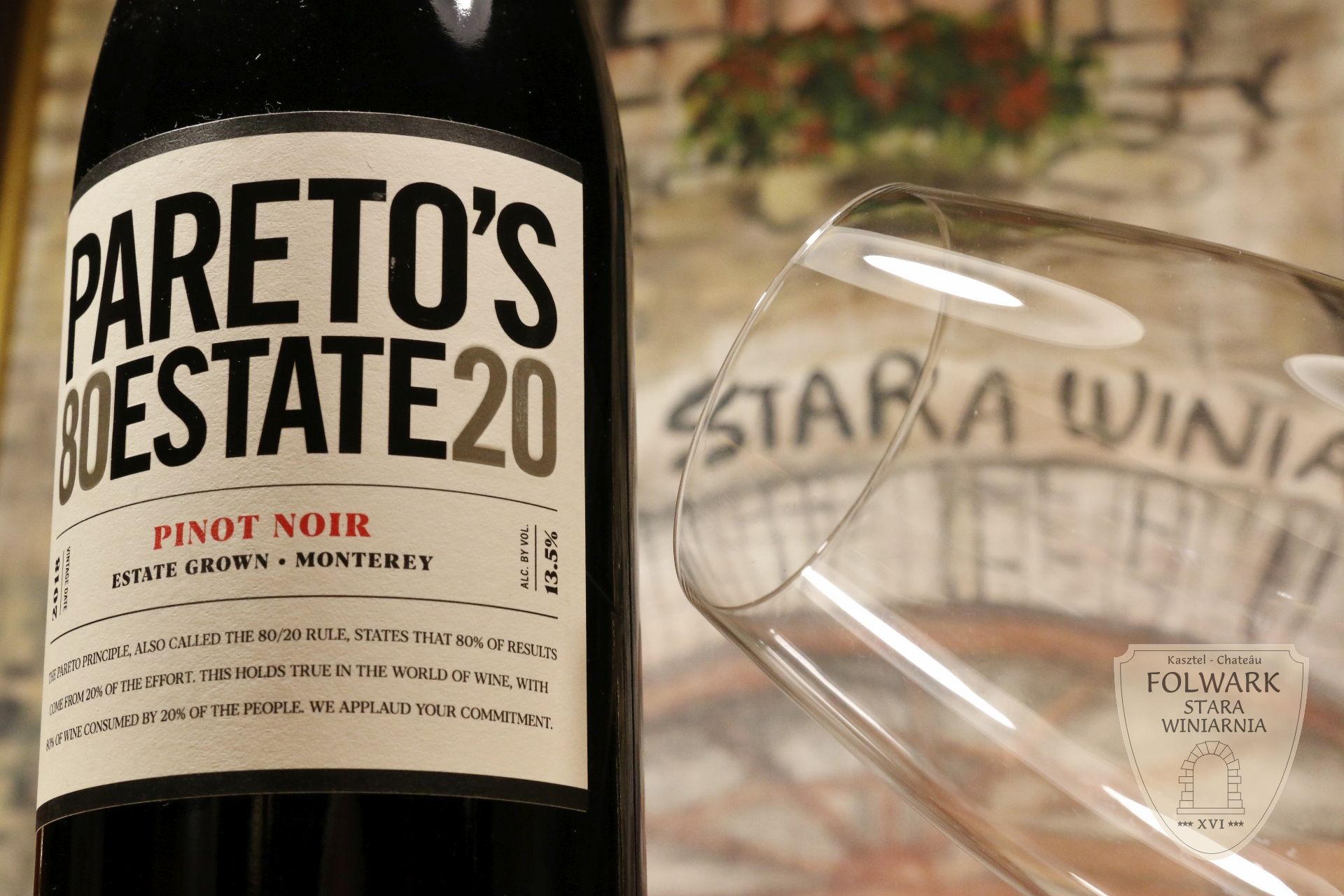 Pareto\'s Pinot Noir - Folwark Stara Winiarnia poleca wina z Kalifornii