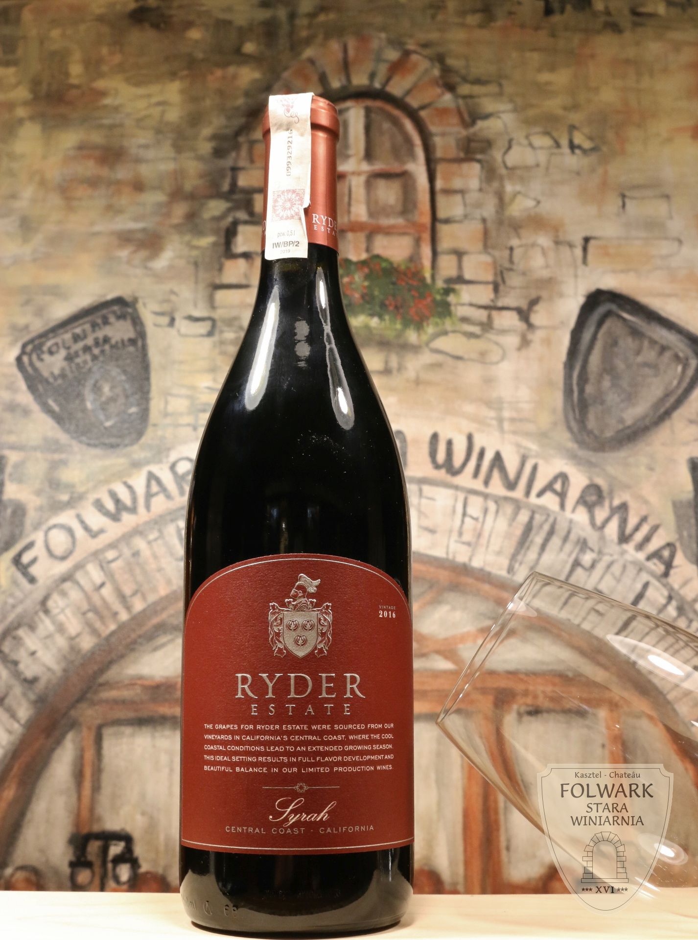 Ryder Estate Syrah Folwark Stara Winiarnia Mszana Dolna