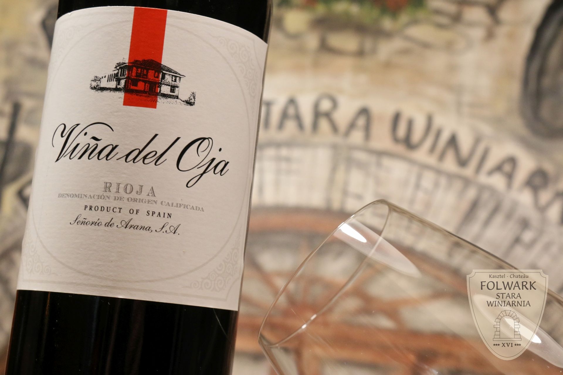 Viña del Oja Tinto Rioja Hiszpania Folwark Stara Winiarnia