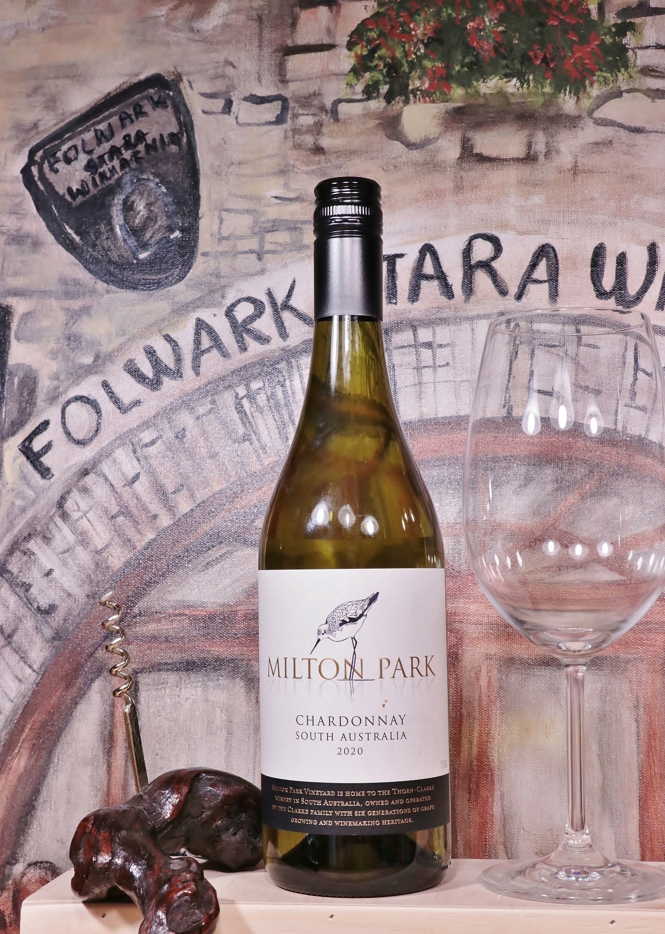 Milton Park Chardonnay w Karcie Win Restauracji Folwark Stara Winiarnia 