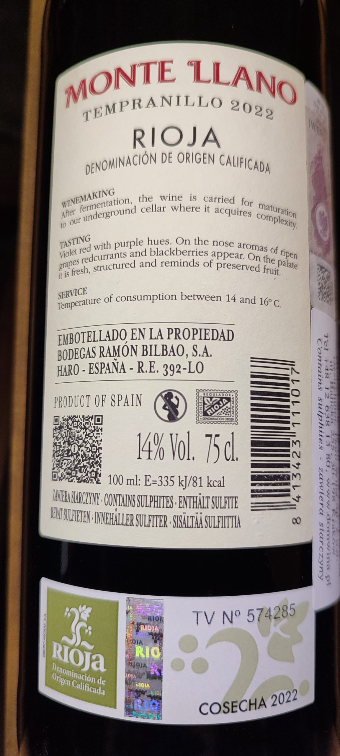 Monte Llano Tinto
